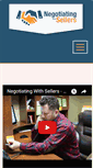 Mobile Screenshot of negotiatingwithsellers.com